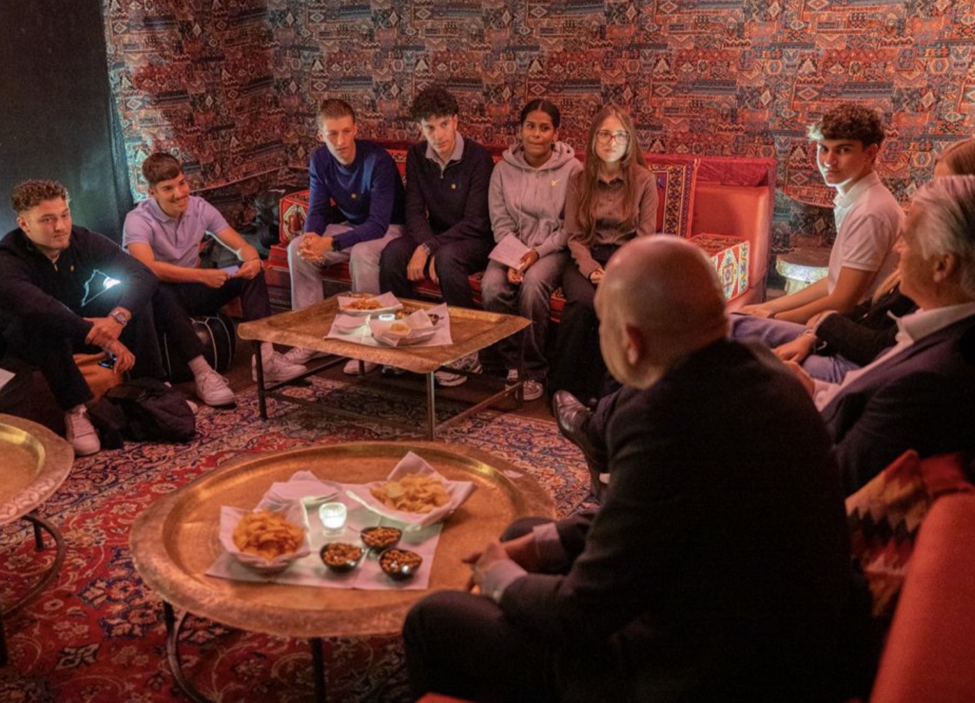 Gesprächsrunde beim Executive Roundtable