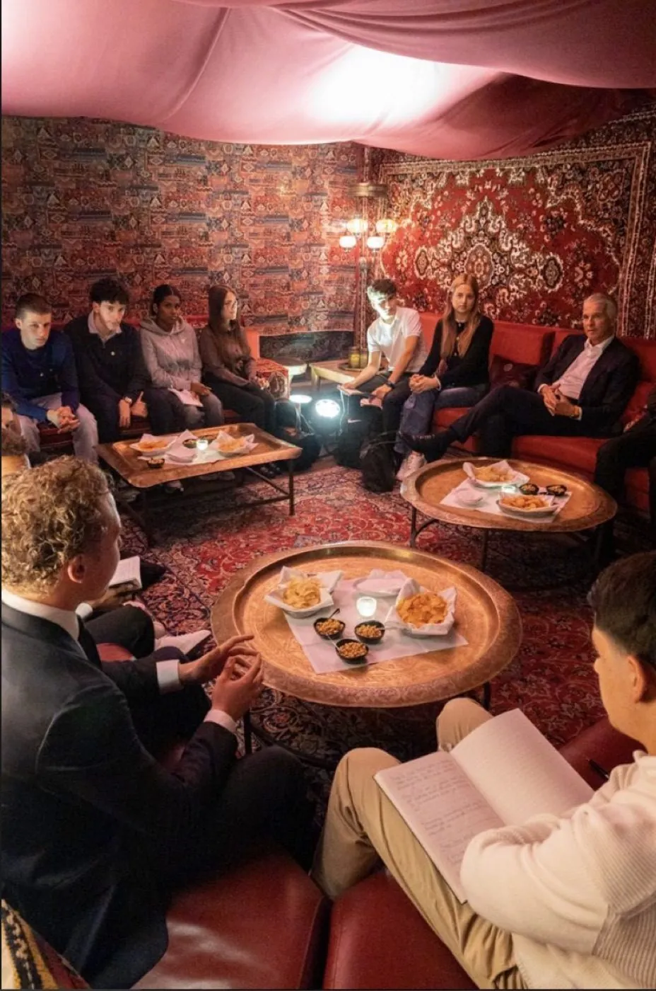 Executive Roundtable Setting